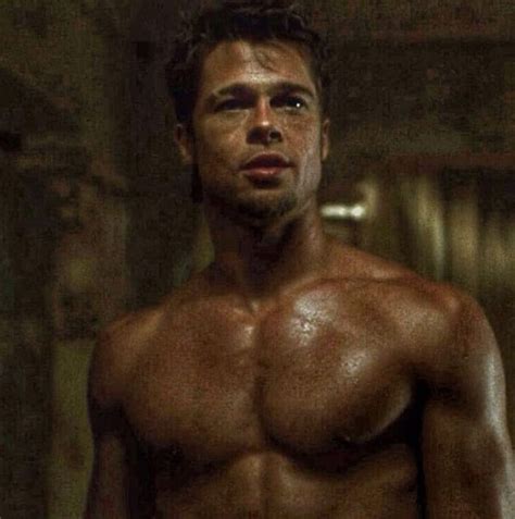 Brad Pitt Fight Club Workout And Diet Fight Club Brad Pitt Brad Pitt Workout Brad Pitt