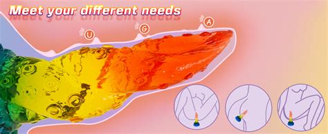 Amazon Realistic Dildo Tentacle G Spot Dildo Inch Colorful Octopus Monster Anal