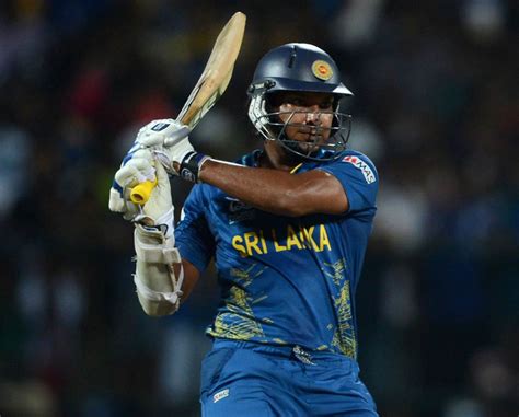 Kumar Sangakkara Plays A Shot Espncricinfo