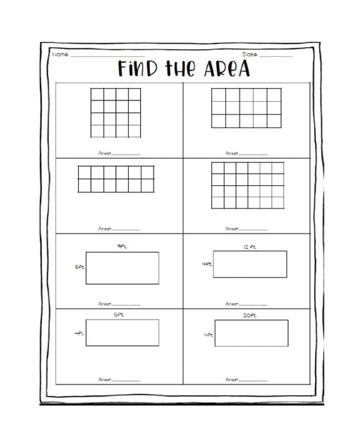 Finding The Area By Multiplying Worksheet Have Fun Teaching Worksheets Library