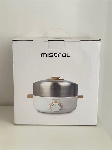 Mistral Multi Functional Electric Hot Pot With Grill Tv Home Appliances Kitchen Appliances