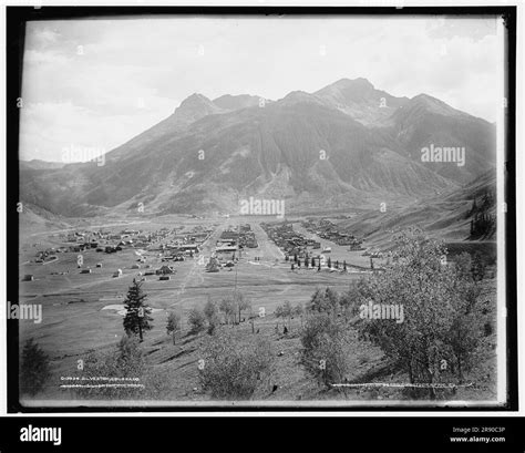 Silverton Colorado C1901 Stock Photo Alamy