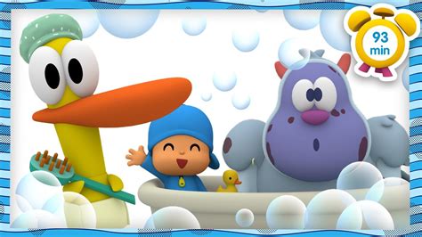 POCOYO In ENGLISH Bubble Bath 93 Minutes Full Episodes