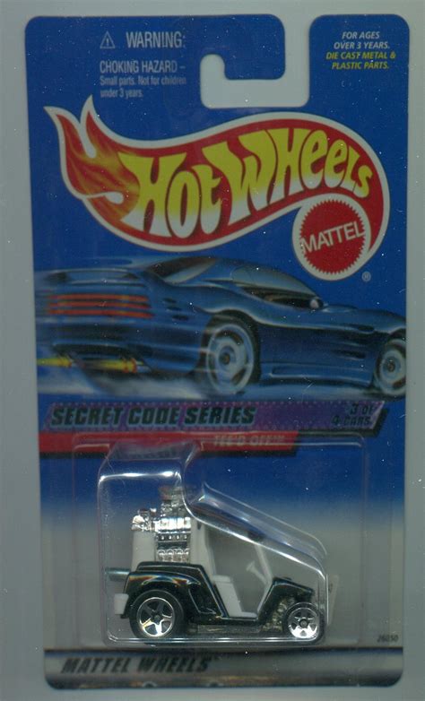 2000 Mattel HOT WHEELS Secret Code Series TEE D OFF Col 47 3 Of 4 MINT For Sale