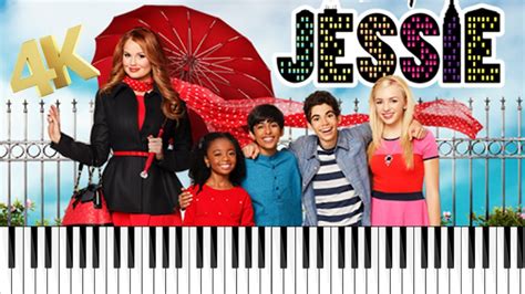 Disney Jessie Theme Song 4k Sheet Music Youtube
