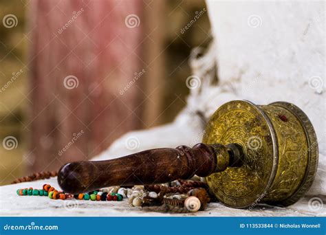 tibetan buddhist prayer mani wheel stock photo image  mani merit