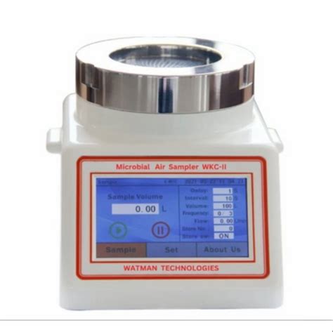 Stainless Steel Portable Microbial Air Sampler Model Namenumber Wkc1