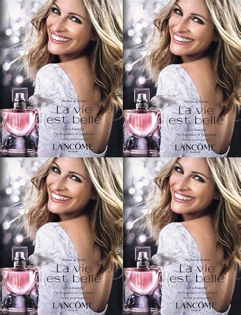 Lancome Perfume Ad