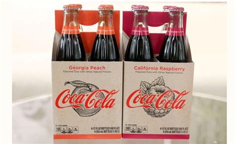 Coca Cola Georgia Peach Coca Cola California Raspberry 2018 03 06