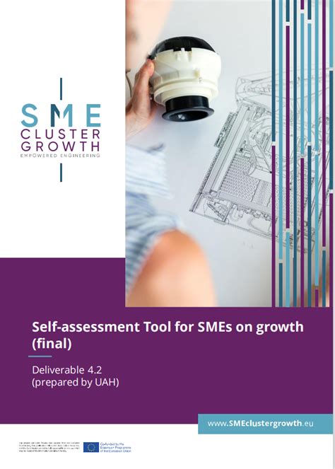 New Online Self Assessment Tool For Smes Launched Sme Cluster Growth