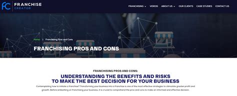 Franchising Pros And Cons Benefits Risks Franchise Creator