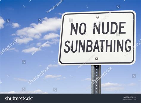 No Nude Sunbathing Stock Photo Edit Now