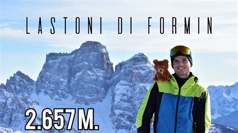 Lastoni Di Formin M Invernale Youtube