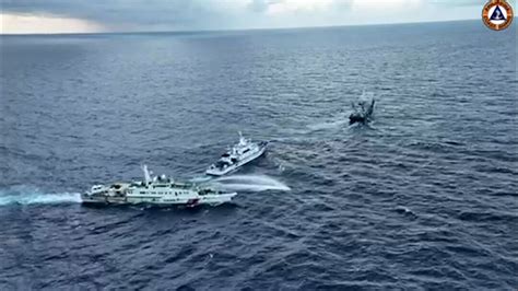 Philippine Chinese Vessels Collide In South China Sea