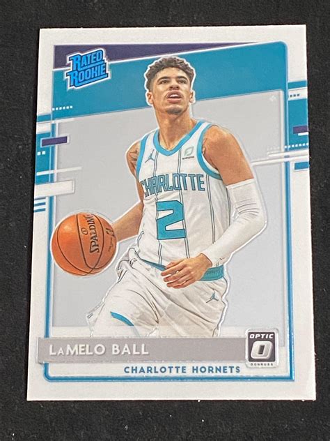 Lot Donruss Optic Rated Rookie Lamelo Ball Rc