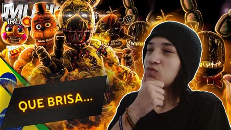 Bora Conhecer REACT Rap Do Five Nights At Freddy S Parte 1 QUEIME