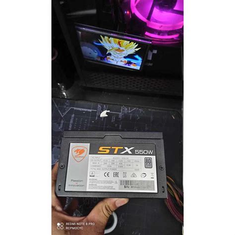 COUGAR STX 550W (80+ White)COUGAR STX 550W (80+ White)พร้อมใช้งาน ไฟ ...