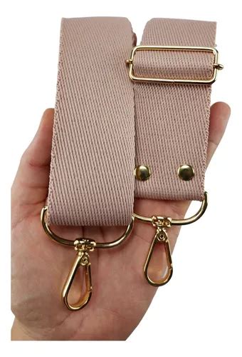 Alça Chic Nude Transversal Para Bolsa 4cm Poliéster 1 30m Parcelamento sem juros