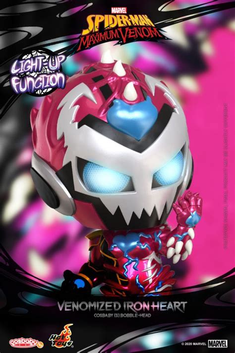 Spider Man Maximum Venom Venomized Ironheart Cosbaby S Hot Toys Figure Kollectable Kaos