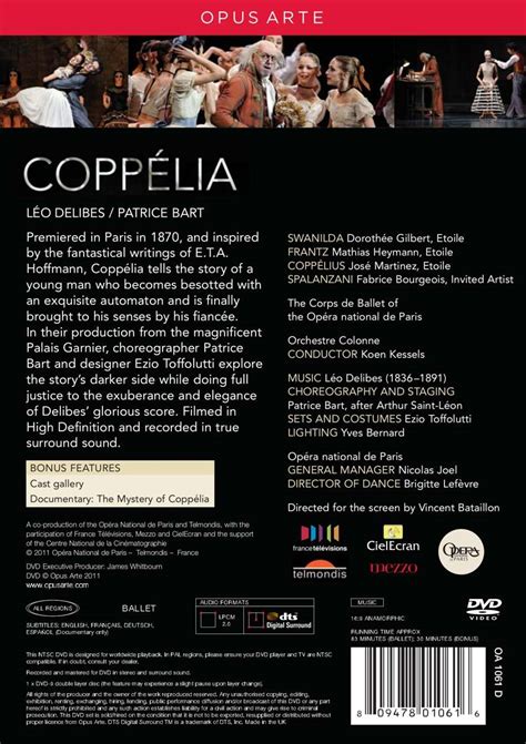 Ballet De L Opera National De Paris Coppelia DVD Jpc