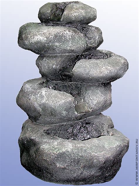 Комнатный напольный фонтан "Валуны" P0008 - Архив моделей - Мир фонтанов