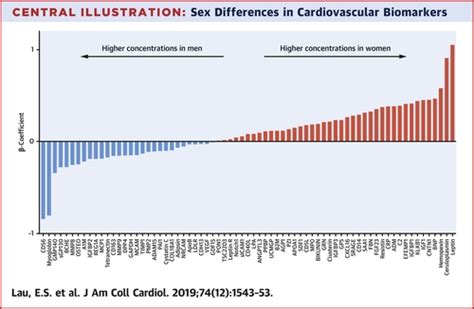 Sex Differences In Circulating Biomarkers Of Cardiovascular Disease Journal Of The American