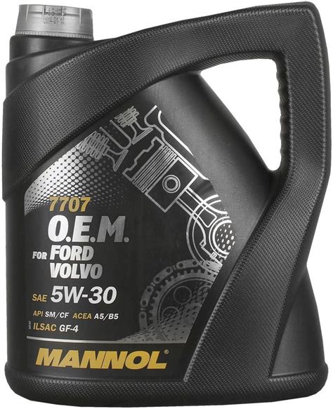 Olej silnikowy Mannol O.E.M. 7707 for Ford Volvo 5W-30 4L - Opinie i ...