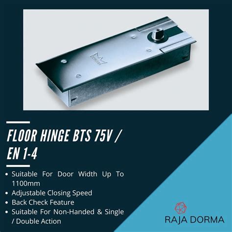 Jual Dorma Floor Hinge BTS75V EN 1 4 Dormakaba BTS 75V Engsel Tanam