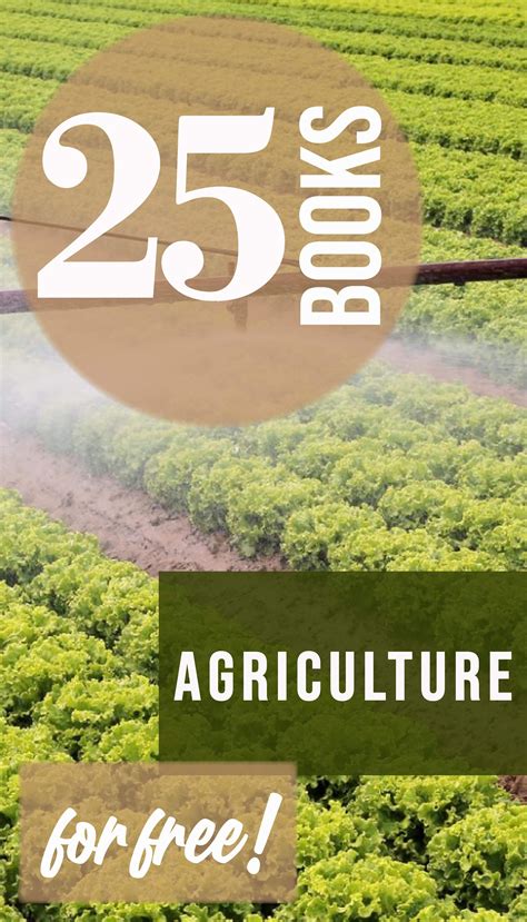 +25 Free Agriculture Books [PDF] - Download Now!