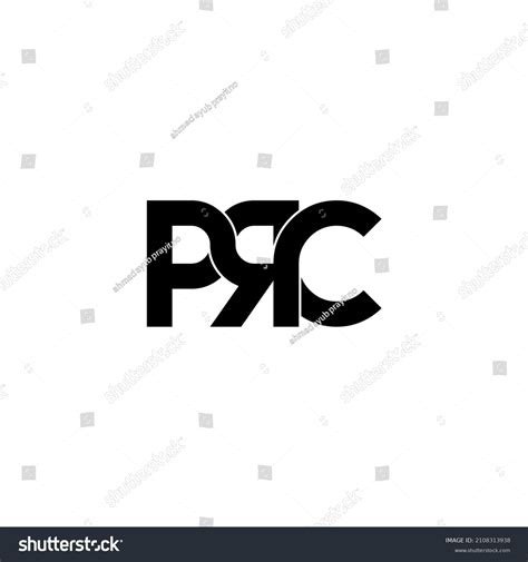 Prc Letter Initial Monogram Logo Design Stock Vector (Royalty Free ...