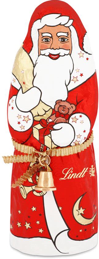 Lindt Père Noël en chocolat au lait 125g bol