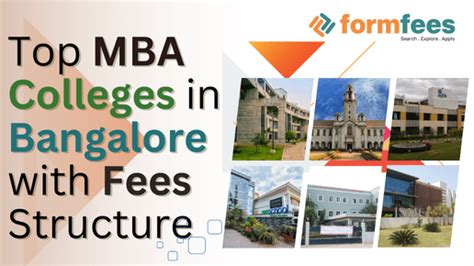 Top Mba Colleges In Bangalore With Fees Structure Formfees