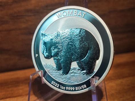 Srebrna moneta WOMBAT 2022 Perth Mint 1 uncja Kraków Kup teraz na