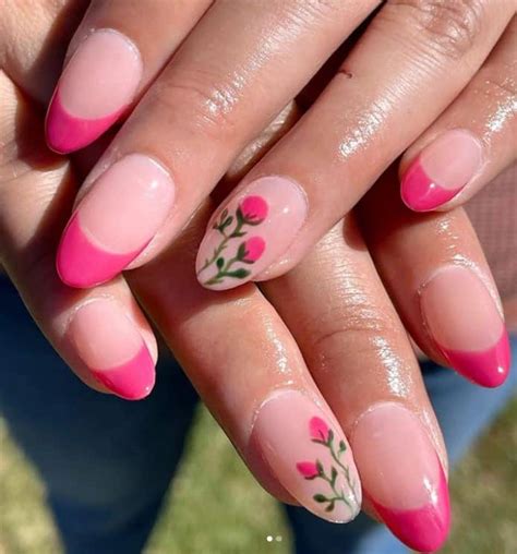 Pink French Tip Nail Designs To Elevate Your Nail Game