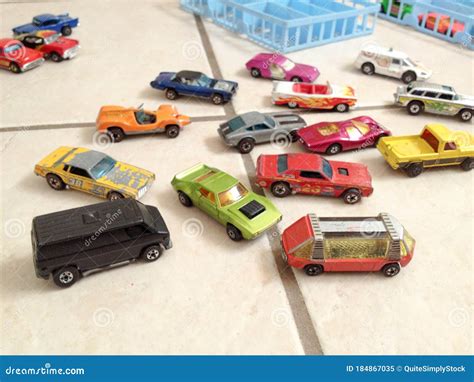 Hot Wheels Matchbox Classic Car Toys Editorial Image Image Of Retro Background 184867035