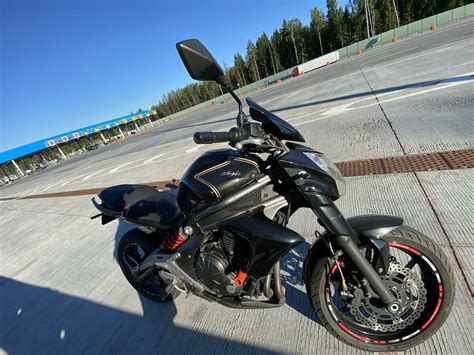 Купить б у Kawasaki ER N инжектор передач в Одинцово чёрный naked bike года на Авто ру