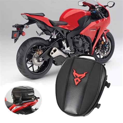 Wasserdichte Motorrad Schwanz Taschen Hinten Sitz Reiter Tasche Pack