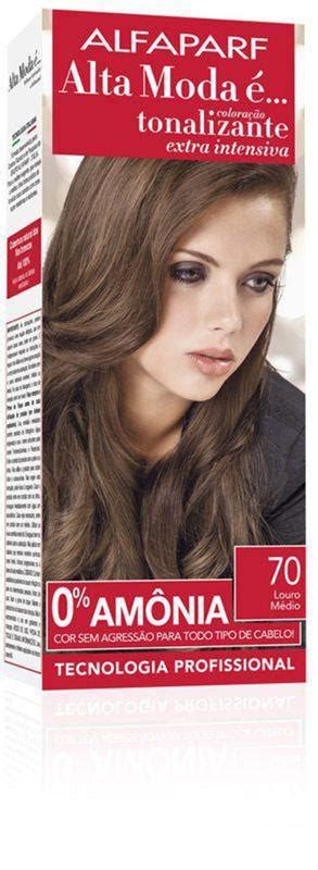 Tinta Alfaparf Sem Amônia - Coloração sem amônia alta moda 7.0 louro médio 120g - alfaparf - Tinta ...