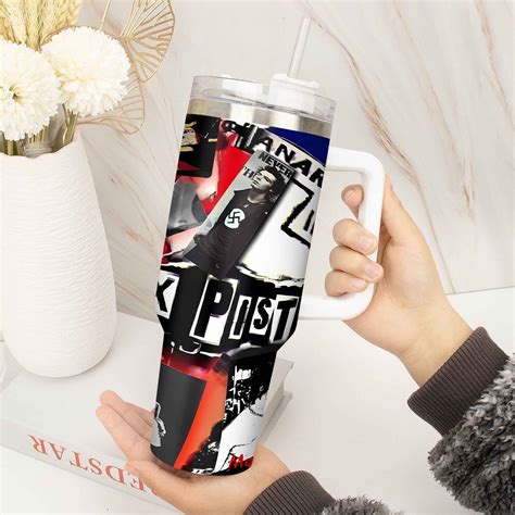 Sex Pistols Music Custom Stanley Cup Oz Oz Tumbler With Handle