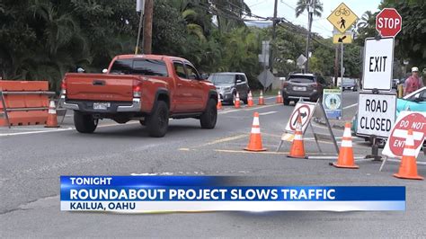 Drivers frustrated from traffic caused by Kalapawai project in Kailua