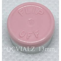 Gloss Pink 13mm Flip Off Vial Seals West Pharmaceutical Bag Of 1 000