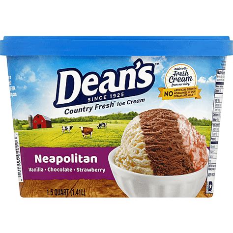 Deans Ice Cream Neapolitan 1 5 Qt Other Fairplay Foods