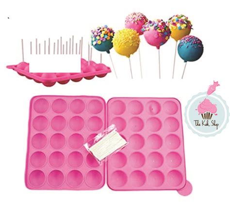 Cake Pop Moulds 20 Stick The Kek Shop