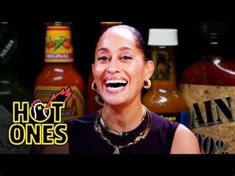 Watch Tracee Ellis Ross Eat Spicy Wings On Hot Ones PS Celebrity