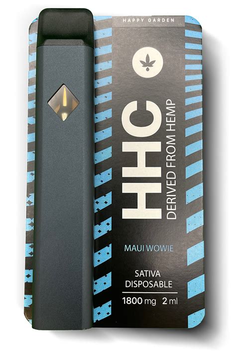 Vape Hhc Ml Mg Maui Wowie Happy Garden