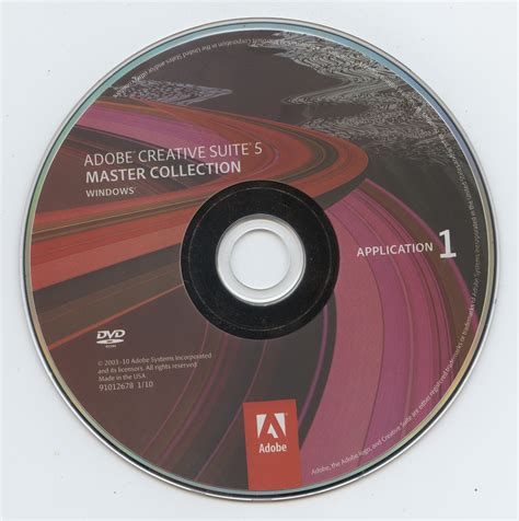 Adobe Creative Suite 5 Master Collection For Windows Application 1