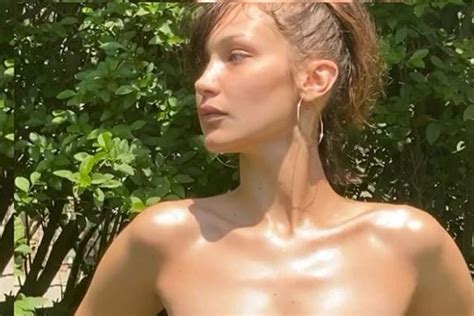 Bella Hadid Pozirala Toples U Si U Nim Tangicama Jedna Od Najljep Ih