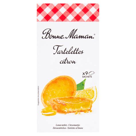 Bonne Maman Tartelettes Citron Lemon Tartlets 125g