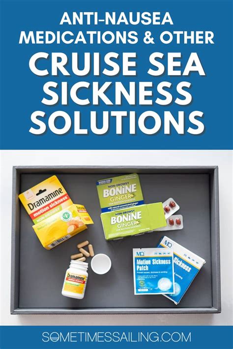 Anti Nausea Medication And Other Cruise Sea Sickness Solutions