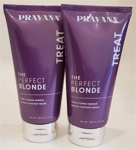 Pravana The Perfect Blonde Purple Toning Masque Mask Oz Pack Walmart
